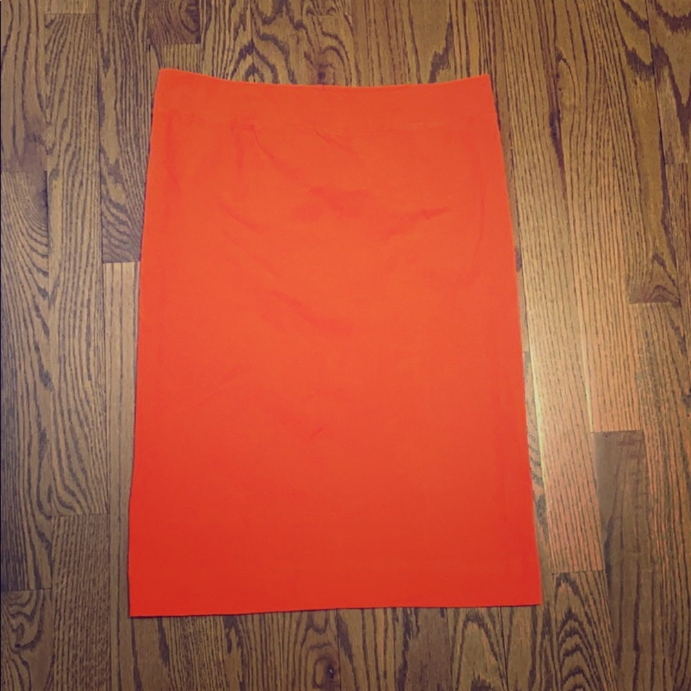 Kiki Riki Orangey/Salmon Pencil Skirt